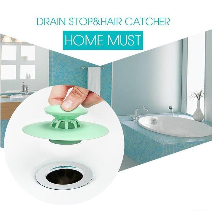 Easydrain™ Multi Functional Drain Stopper (3 pcs) - Indigo-Temple