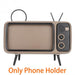 Retro Shape TV Bluetooth Speaker & Mobile Phone holder - Indigo-Temple