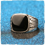 BlackY  -   Ring  For Men - Indigo-Temple