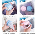Floating Laundry Fur and Lint Filter (2 pcs ) - Indigo-Temple