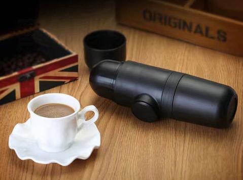 Lightpresso™ -  Portable Hand-held Espresso Maker - Indigo-Temple