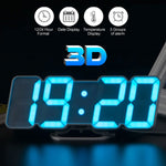 3D LED Large Digital Clock