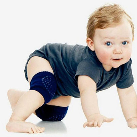 Baby Safety Crawling Knee Pads - Indigo-Temple