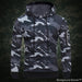 Delta 433 -Tactical Side Pocket Camouflage Hoodie - Indigo-Temple