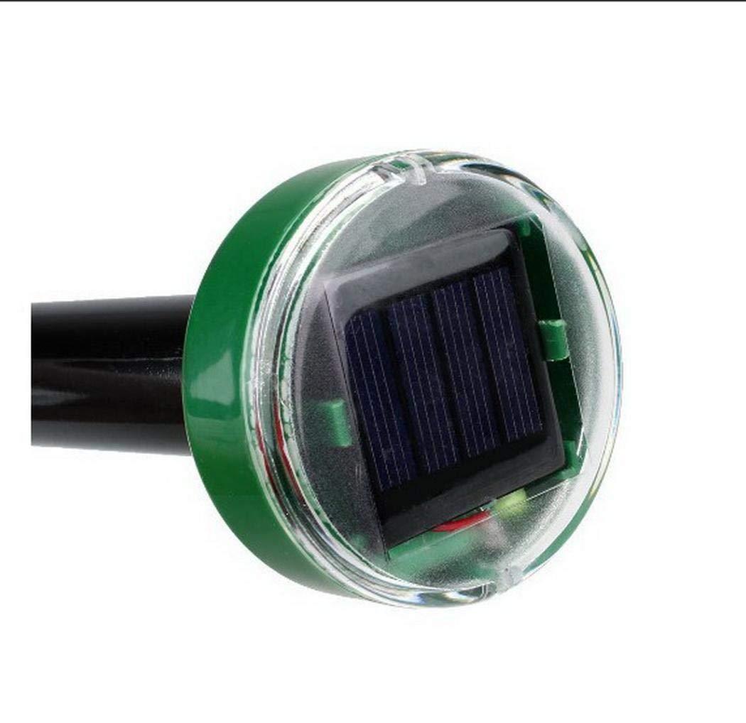 Solar-Powered Ultrasonic Garden Pest Repellent - Indigo-Temple