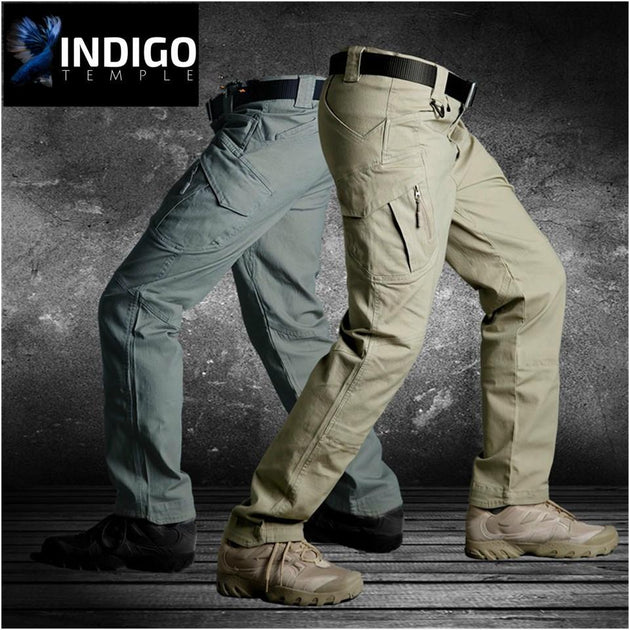 IX9 Tactical Cargo Pants - Indigo-Temple