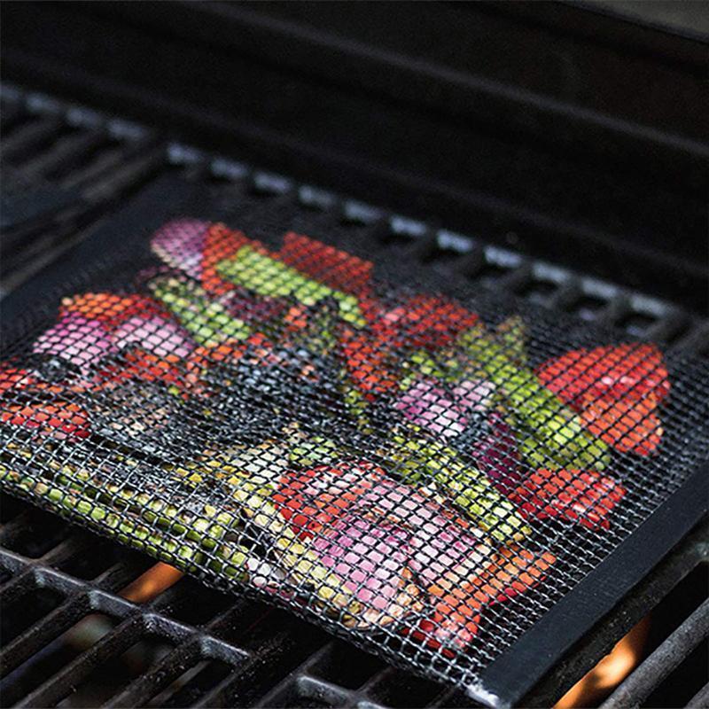 TastyGrill™ Reusable Non-Stick BBQ Mesh Grill Bags - Indigo-Temple