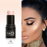 FOCALLURE™ Face Highlighter Stick Illuminator Makeup - Indigo-Temple