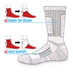 Moisture-Wicking Thermal Insulation Work Boot Socks (5 Pairs)