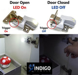 Universal Cabinet Hinge LED Auto-Lights (10 PER PACK) - Indigo-Temple