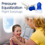 Flightmate™ Multipurpose Pressure Equalization Earplugs - Indigo-Temple