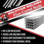 Aluminum Easy Melt Welding Flux-Cored Rods