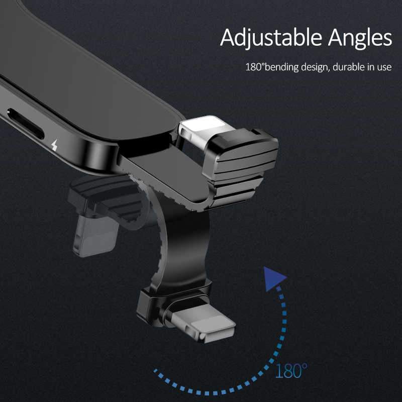 USAMS Dual Lightning Adapter & Ring Holder - Indigo-Temple