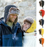 Unisex Faux Fur Earflap Ski Hat