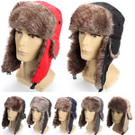 Unisex Faux Fur Earflap Ski Hat