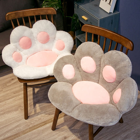 Soft Plush Paw Seat Cushion