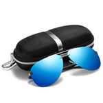 Mirror Pilot Design Polarized Sunglasses