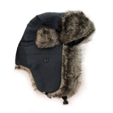 Unisex Faux Fur Earflap Ski Hat