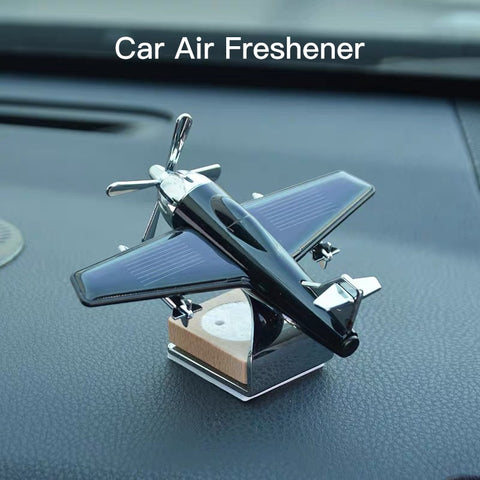 Car Solar Powered Aircraft Air Freshener