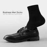 Premium Cotton Breathable Business Socks for Men (5/10 Pairs)