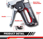 Heavy-Duty 3 In 1 Stapler Gun