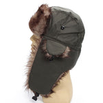 Unisex Faux Fur Earflap Ski Hat