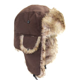 Unisex Faux Fur Earflap Ski Hat