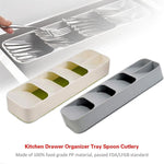 AIHOME™ Cutlery Drawer Space-Saving Organizer - Indigo-Temple