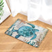 Marine Animals Anti-Slip Floor Mat Carpet - Indigo-Temple