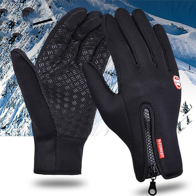 Windproof & Waterproof  Thermal Anti-slip Gloves - Indigo-Temple