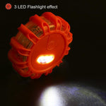 2 X Magnetic LED Emergency Safety Flares (2 pcs) - Indigo-Temple