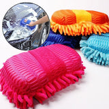Super Mitt™ Car Wash Cleaning Glove (2 pcs) - Indigo-Temple