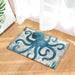 Marine Animals Anti-Slip Floor Mat Carpet - Indigo-Temple