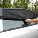 EZ Shade Universal Stretchable Car Window Sun Shade (2pcs) - Indigo-Temple
