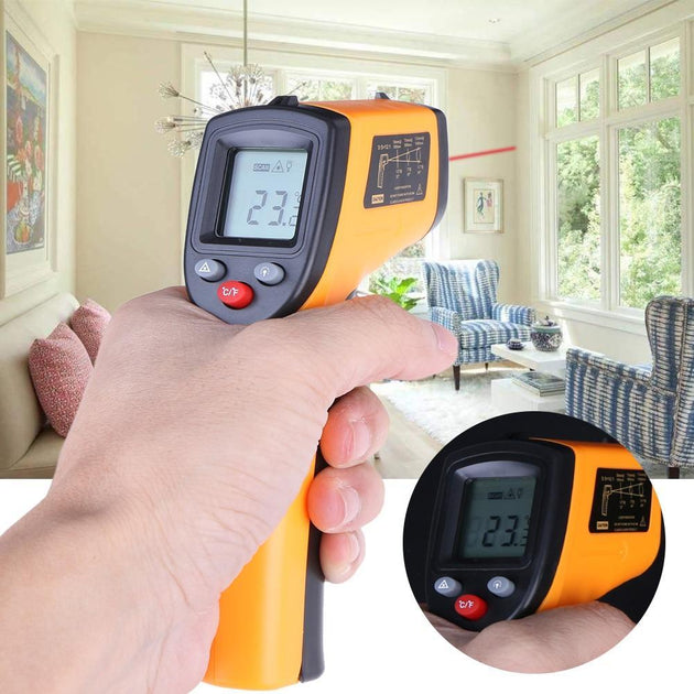 Digital Infrared Thermometer Gun - Indigo-Temple