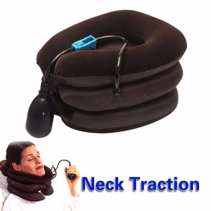 Relaxation Traction Neck  Device - Indigo-Temple