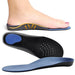 3-Point Relief and Realignment Orthopedic Insoles - Indigo-Temple