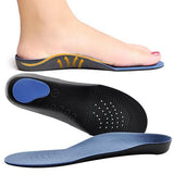3-Point Relief and Realignment Orthopedic Insoles - Indigo-Temple