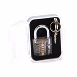 Concealed LockPicks Set + Transparent Lock - Indigo-Temple