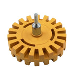 Rubber Wheel Sticker Remover (Drill Connector)