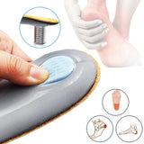 Leather Flat Feet Support Orthotic High Arch Insoles