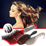 Abody™ Untangle and Massage Hairbrushes - Indigo-Temple