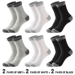 Soft Comfortable Cotton Winter Socks for Men (6pairs)