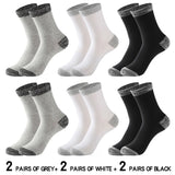 Soft Comfortable Cotton Winter Socks for Men (6pairs)