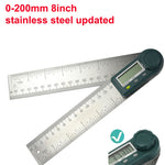 Stainless Steel Digital Display Angle ruler