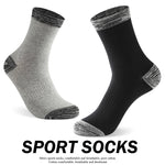 Soft Comfortable Cotton Winter Socks for Men (6pairs)