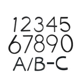 Floating Big House Address Numbers & Letters