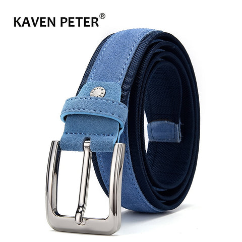KAVENPETER™ Genuine Suede Leather Belt For Men