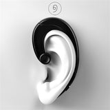 Wireless BT Earhook Headset - Indigo-Temple