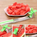 Easy-Slice Auto-Rotating Watermelon Dicer - Indigo-Temple